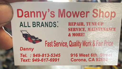 Danny's mower shop