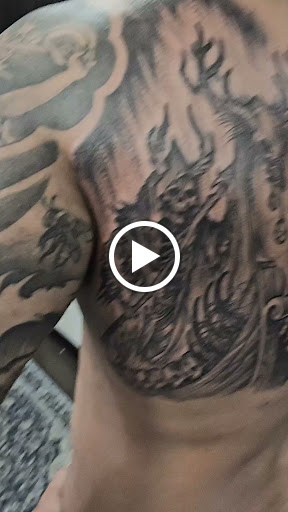 Explore compass tattoo ideas, creative tattoo ideas in Fort Myers, available at HOWL Tattoo & Piercing