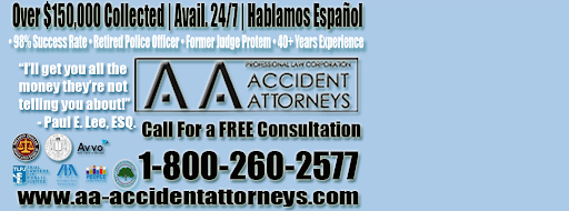 AA Accident Attorneys, 633 W 5th St #2800, Los Angeles, CA 90071, Personal Injury Attorney