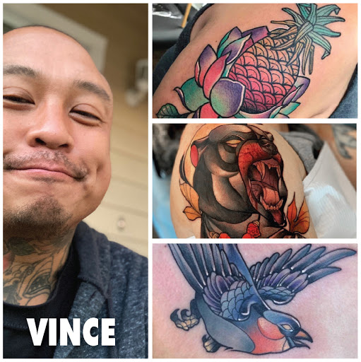 Explore daddy daughter tattoos ideas, creative tattoo ideas in Fremont, available at Inkies Tattoo Studio