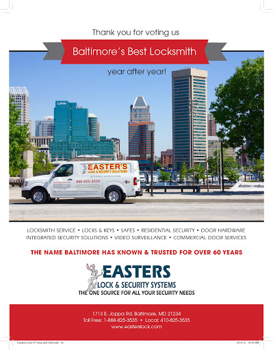 Locksmith «EASTER LOCK & SECURITY SOLUTIONS», reviews and photos, 1713 E Joppa Rd, Parkville, MD 21234, USA