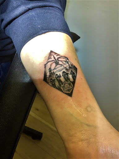 Explore mens finger tattoos ideas, creative tattoo ideas in Whitehall, available at Beachside Tattoos & Smoke Shop