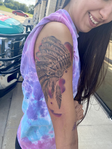 Explore detroit tattoo ideas, creative tattoo ideas in Forney, available at Royal Circle Tattoo studio