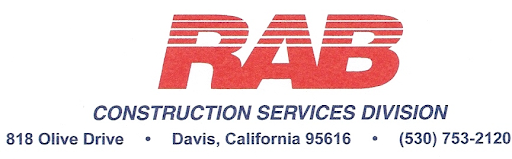 RAB Contractors in Davis, California