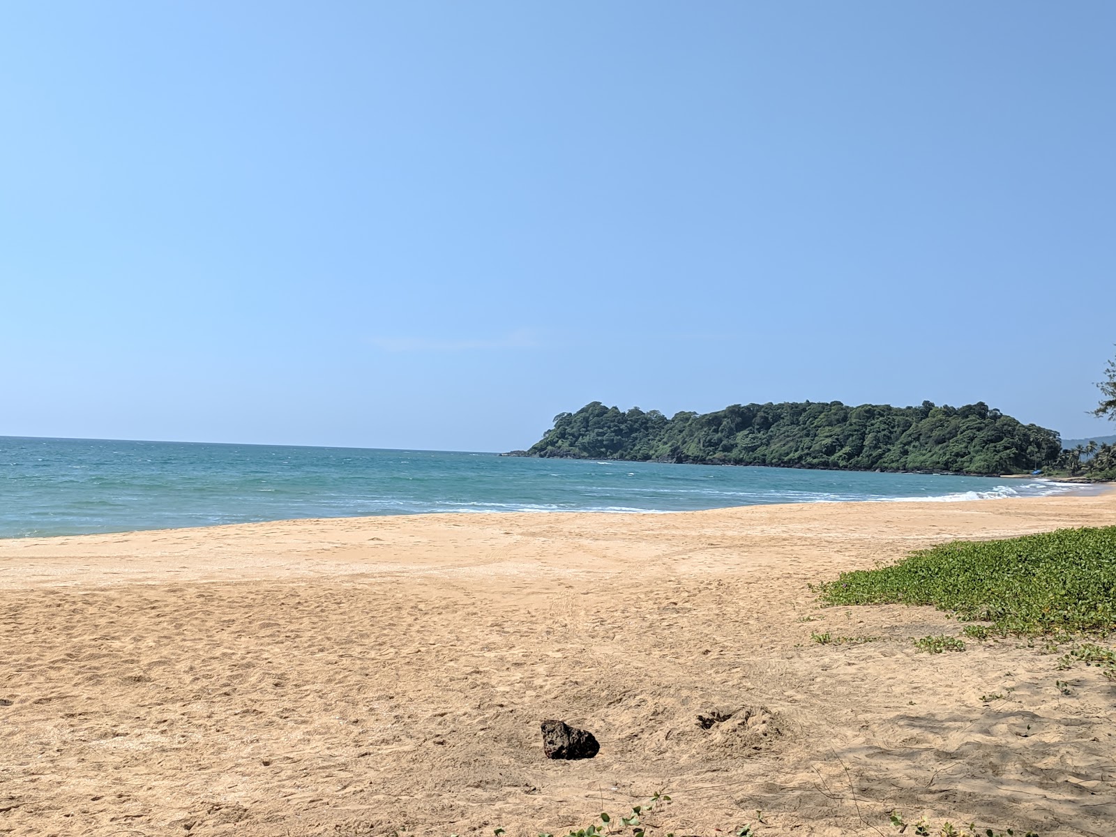 Photo de Talpona Beach avec l'eau turquoise de surface