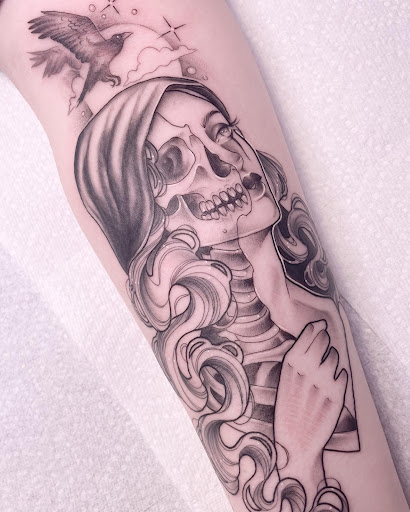 Explore tattoo ideas for hands, creative tattoo ideas in Kent, available at Rotten Peach Studios