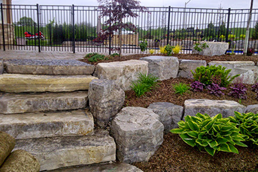 armour stone ontario - Specializing in Retaining walls and stone garden walls