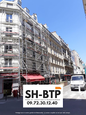 Société SH BTP - Pose et location d'échafaudages à Paris
