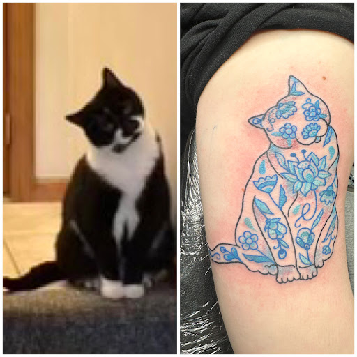 Explore tattoo ideas butterflies flowers, creative tattoo ideas in Cleveland, available at Kollective Tattoo Studio