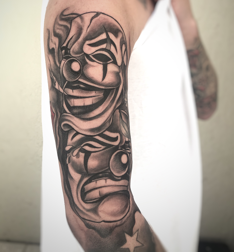 Explore goldendoodle tattoo ideas, creative tattoo ideas in Miami, available at Miami Tattoo & Co Midtown