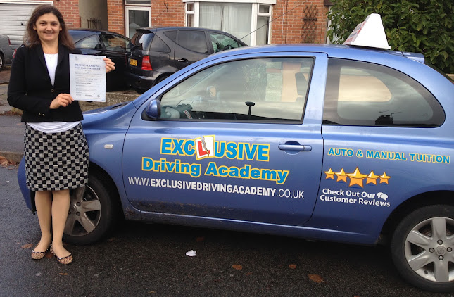 Reviews of EXCLUSIVE Driving Academy in Oxford - Driving school