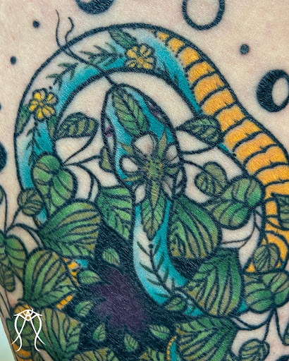 Explore rayquaza tattoo ideas, creative tattoo ideas in Scipio Center, available at Ace of Wands Private Tattoo & Tarot Studio . Appointment Only