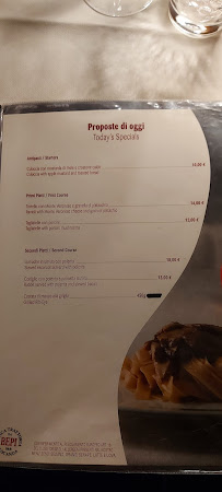 Restaurant Antica Trattoria Da Bepi à Marano di Valpolicella (la carte)