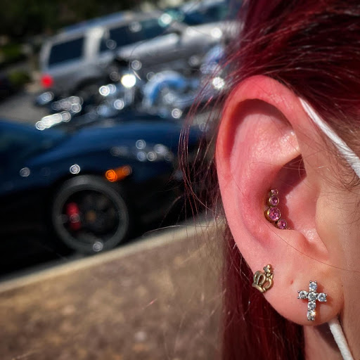 Explore king kong tattoo ideas, creative tattoo ideas in Cary, available at Fine Art Body Piercing By Lilith Mae