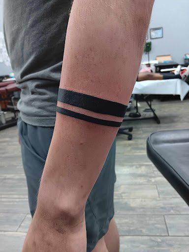 Explore shoulder scar tattoo ideas, creative tattoo ideas in El Paso, available at American Tattoo Society of Ft Bliss