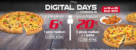 Menu / carte de Domino's Pizza Montpellier Sud à Montpellier