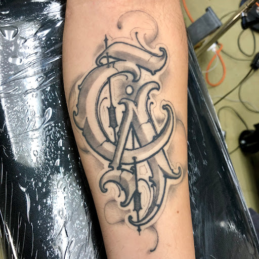 Explore couple name tattoo ideas, creative tattoo ideas in San Diego, available at Ink Mindset Studios