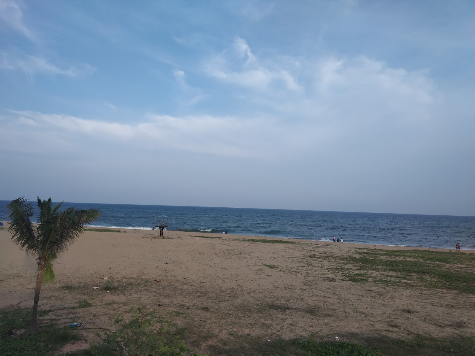 Φωτογραφία του Pondicherry University Beach παροχές περιοχής