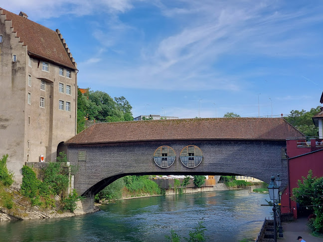 Gedeckte Holzbrücke Baden - Baden