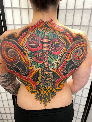 Explore cute frog tattoo ideas, creative tattoo ideas in Delmar, available at Resolute Tattoo