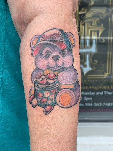 Explore multiple name tattoo ideas, creative tattoo ideas in Chapel Hill, available at Golden Falcon Tattoo and Piercing