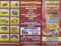 Carte du Saronno Istanbul - Kebap & Pizza à Saronno