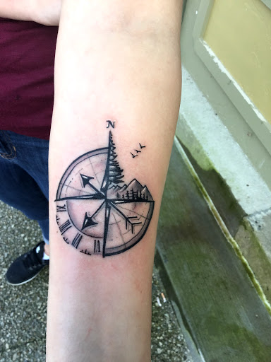 Explore blacked out tattoo ideas, creative tattoo ideas in Stuart, available at Urban Inkers Tattoos