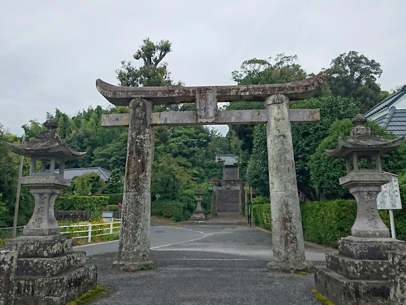 村田八幡神社の肥前鳥居