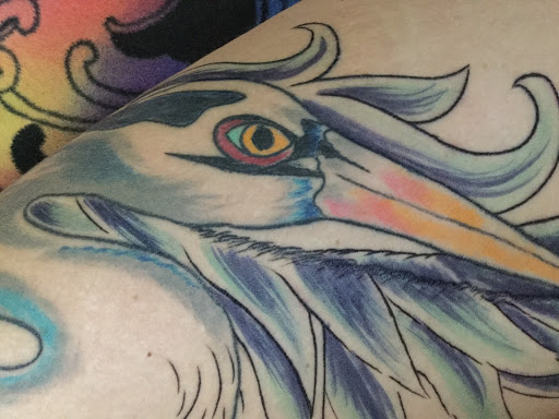 Explore aloha tattoo ideas, creative tattoo ideas in Emporia, available at Monarch Tattoo