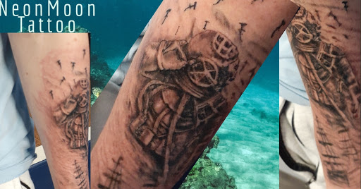 Explore memorial tattoo ideas for friend, creative tattoo ideas in Pittsburg, available at NeonMoon Tattoo