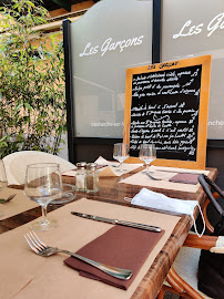 Restaurant français Les Garçons à Villefranche-sur-Mer - menu / carte