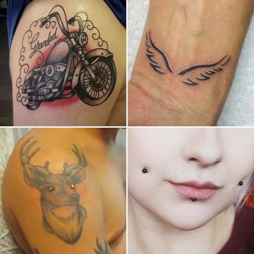 Explore athena tattoo ideas, creative tattoo ideas in Elko, available at Tom Custom Tattoos and Body Piercing Studio