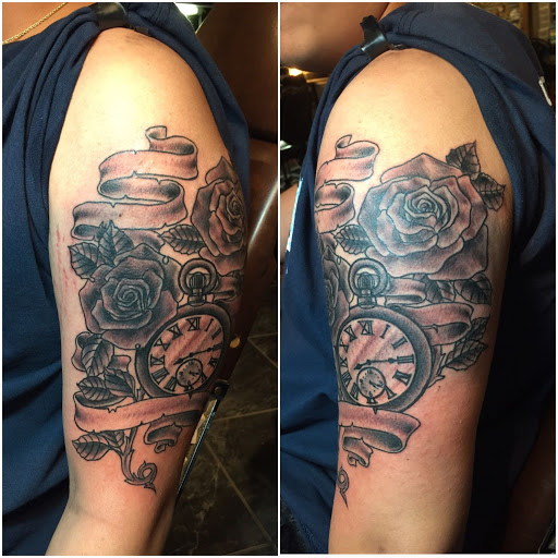 Explore xenomorph tattoo ideas, creative tattoo ideas in Shreveport, available at Inkd Up Tattoo Rescue