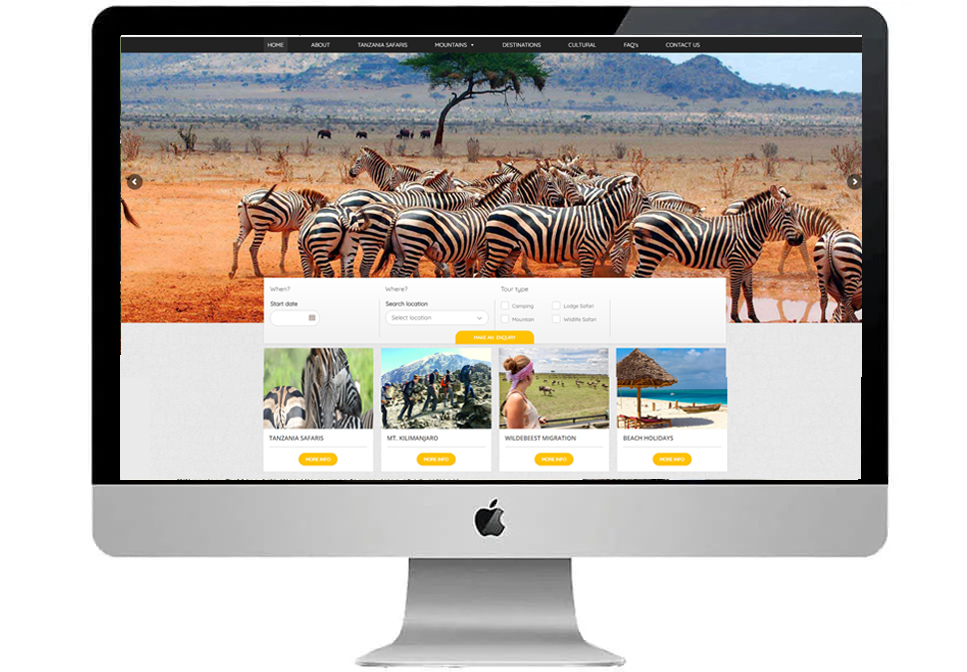 Arusha Website Design