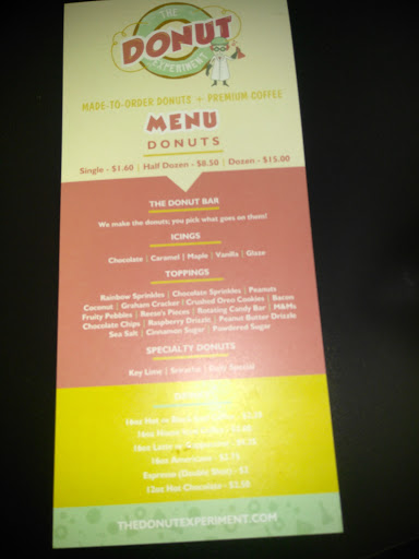 Donut Shop «The Donut Experiment Clearwater Beach», reviews and photos, 674 S Gulfview Blvd, Clearwater Beach, FL 33767, USA