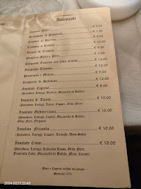 Ristorante Taverna Di Cecco à Siena menu