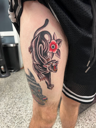 Explore garter tattoo ideas, creative tattoo ideas in Sanford, available at Luv Ink