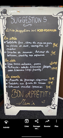 Mam's - Resto, Traiteur et Epicerie Fine à Marcq-en-Barœul menu