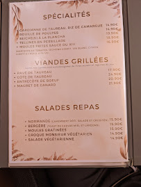 Menu / carte de Restaurant Le XIII à Aigues-Mortes