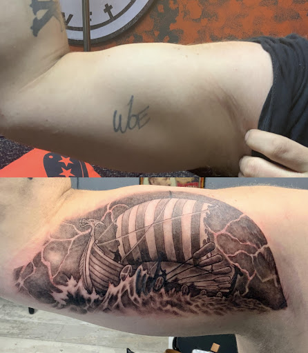 Explore knot tattoo ideas, creative tattoo ideas in Des Moines, available at Skin Kitchen Tattoo