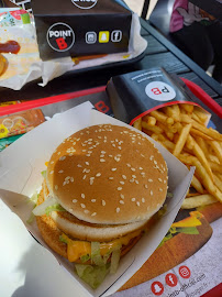 Cheeseburger du Restaurant de hamburgers POINT B Aubervilliers - n°2