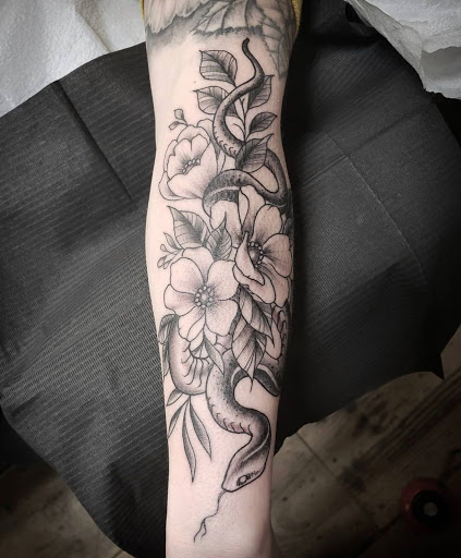 Explore initials tattoo ideas, creative tattoo ideas in Wappingers Falls, available at Graceland Tattoo