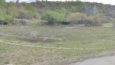 La lavogne à La Couvertoirade