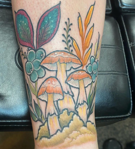 Explore billie eilish tattoo ideas, creative tattoo ideas in Oklahoma City, available at Oklahoma Tattoo Collective