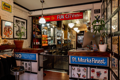 Tattoo Shop «Fun City Tattoo», reviews and photos, 94 St Marks Pl, New York, NY 10002, USA