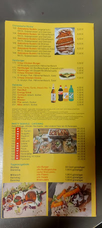 Menu / carte de Mori Grill Crimmitschau à Crimmitschau