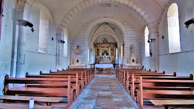 Église St-Hilaire (Lusseray) à Lusseray