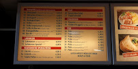 Menu / carte de KEBAP 44 à Stuttgart