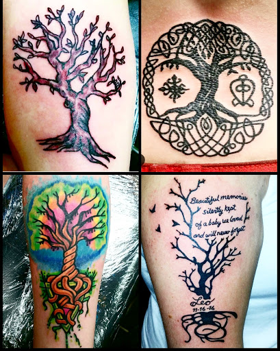 Explore inside forearm tattoo ideas, creative tattoo ideas in Erie, available at EliKingInk