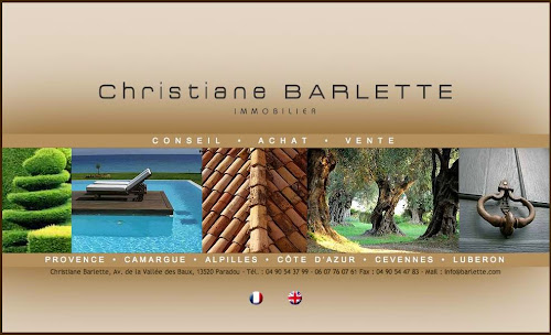 Agence immobilière Barlette Christiane Paradou